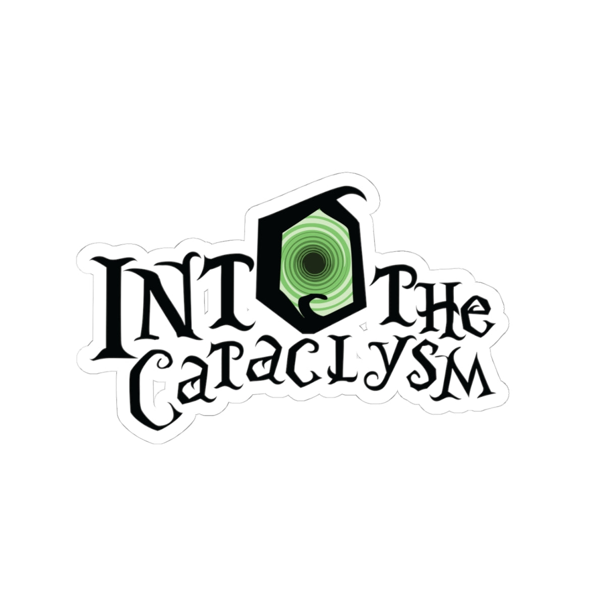 Into the Cataclysm Logo Sticker - Legends of Blood