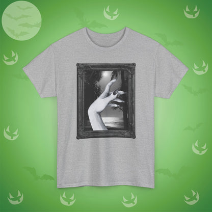 A Hand at the Beach Spooky Halloween T-Shirt | Photographic Design