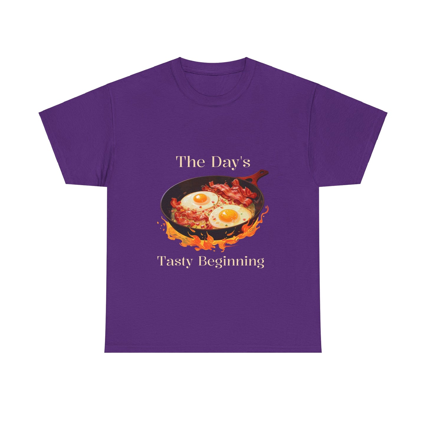 The Days Tasty Beginning Bacon and Eggs T-shirt