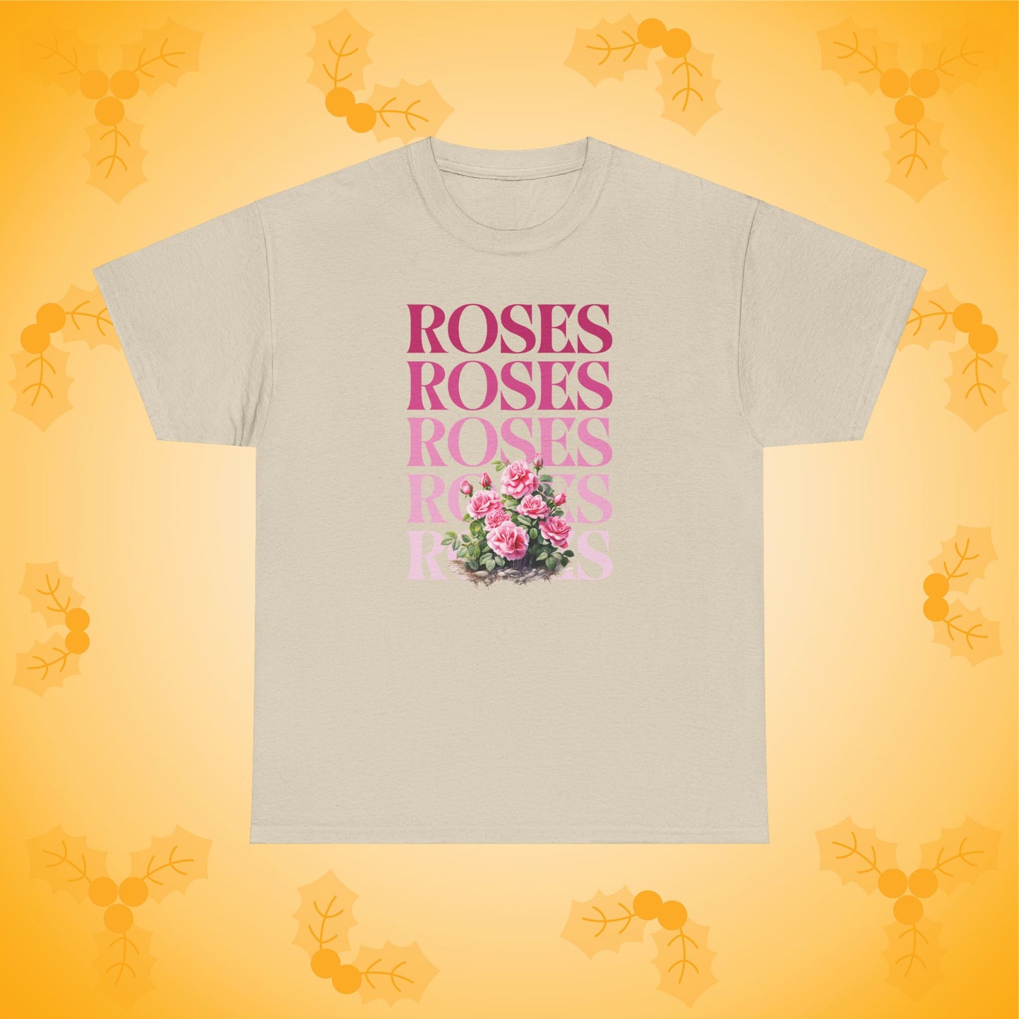 Pink Roses Unisex T-Shirt