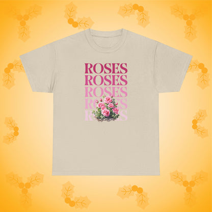 Pink Roses Unisex T-Shirt