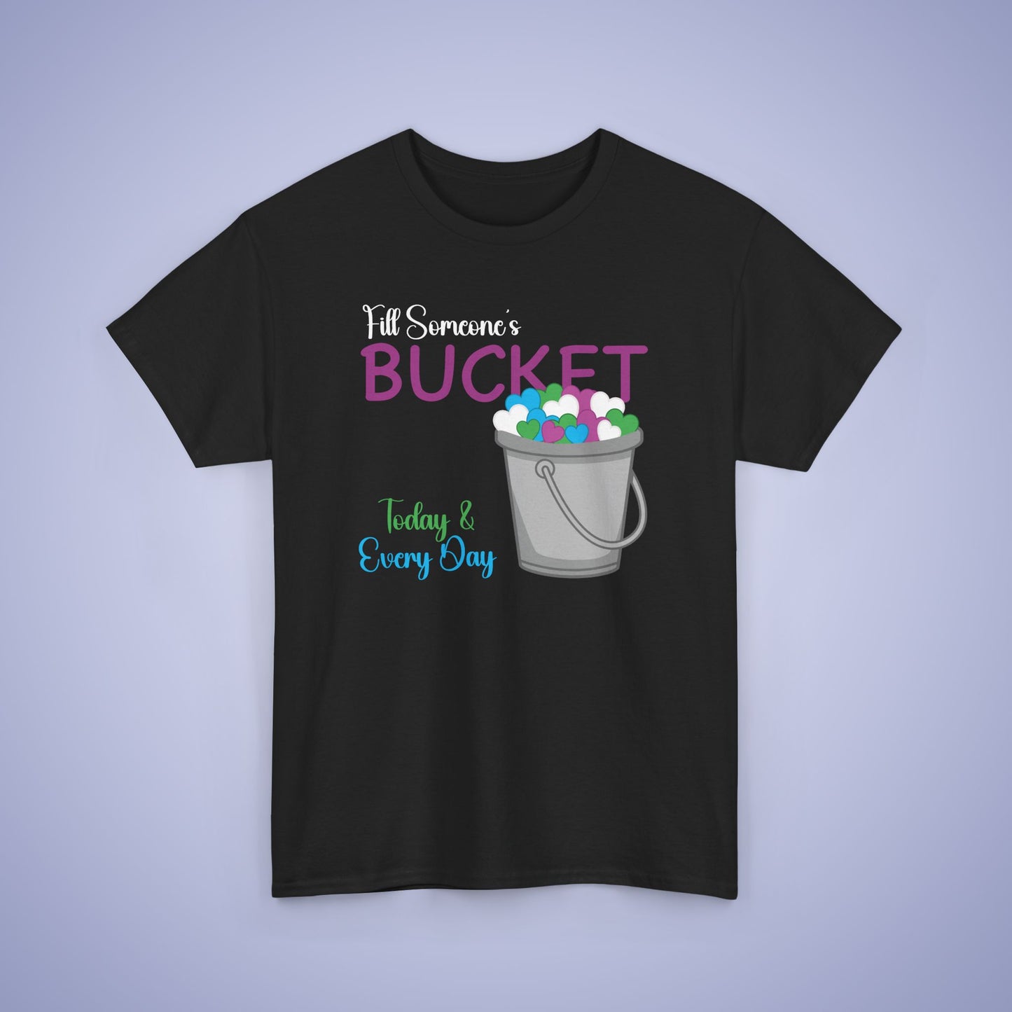 Fill Someones Bucket Orange Unity Day Teachers T Shirt Unisex