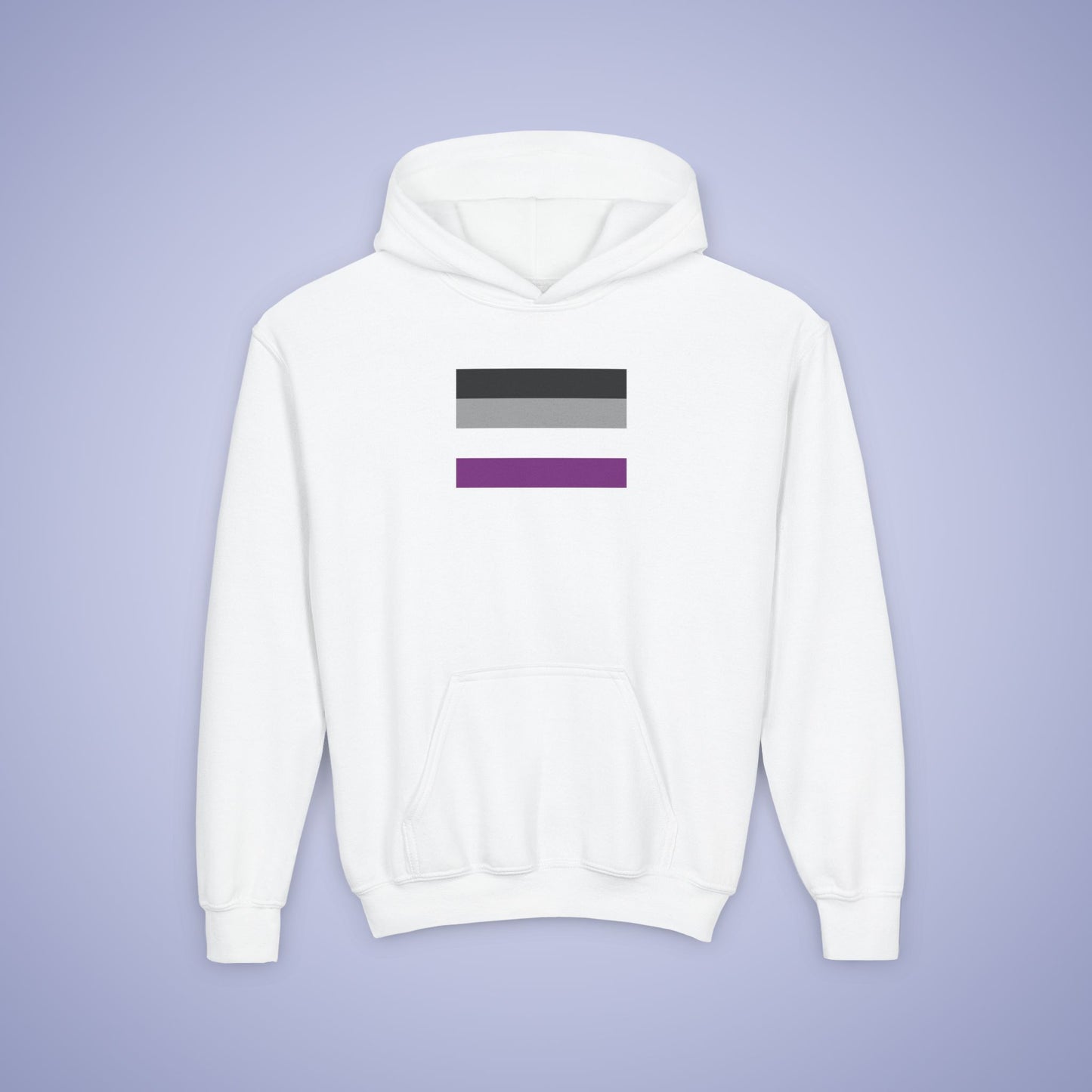 Asexual Flag Pride Kids Cotton Hoodie LGBTQ Pride Month
