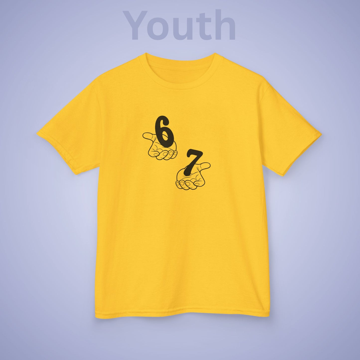 Juggling Hands 67 Tee Fun Trending Kids Cotton T Shirt Six Seven Youth