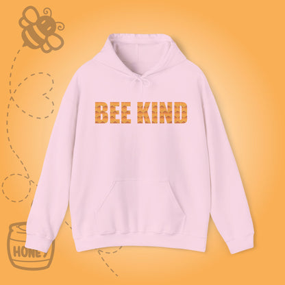 Bee Kind Sweet As Honey Honeycomb Word Art Design Hoodie Sweatshirt