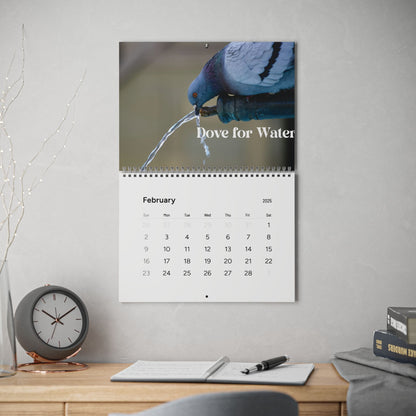 Bird Lovers Wall Calendar 2025