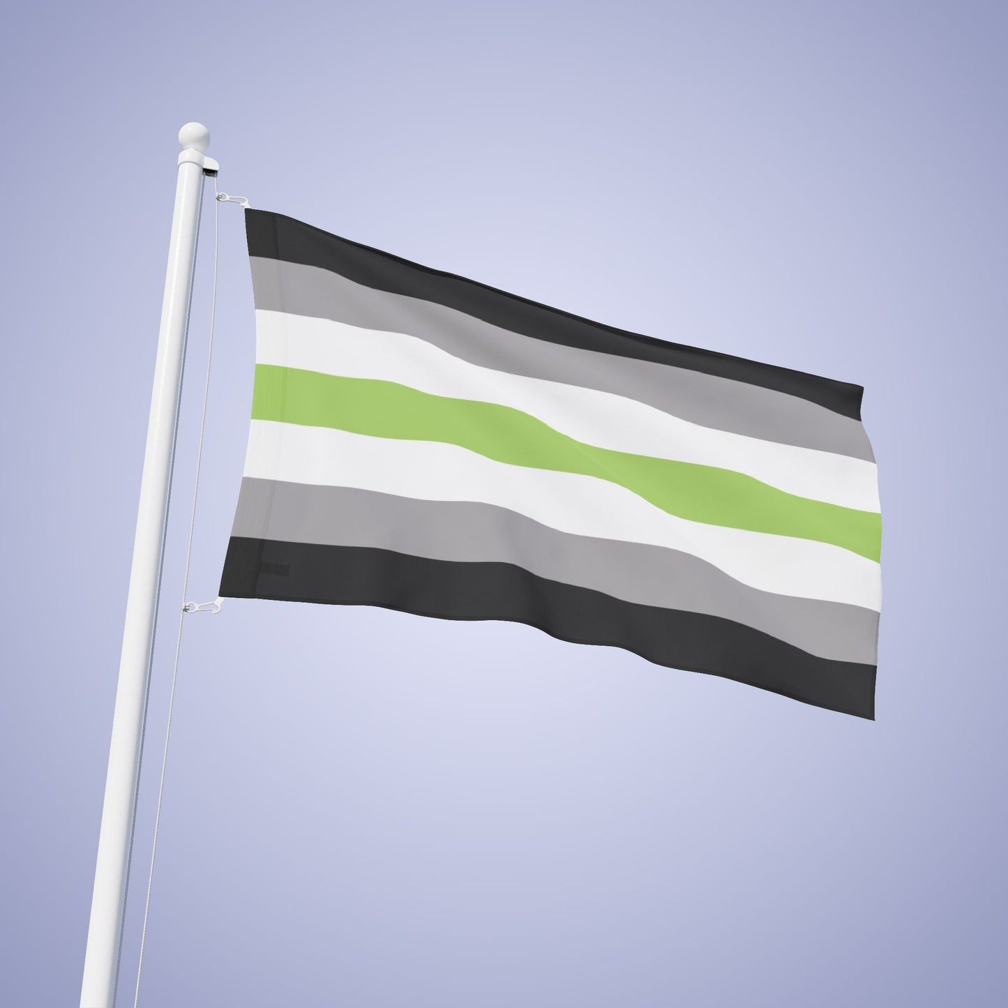Agender Pride Month Flag Banner Small Medium & Large