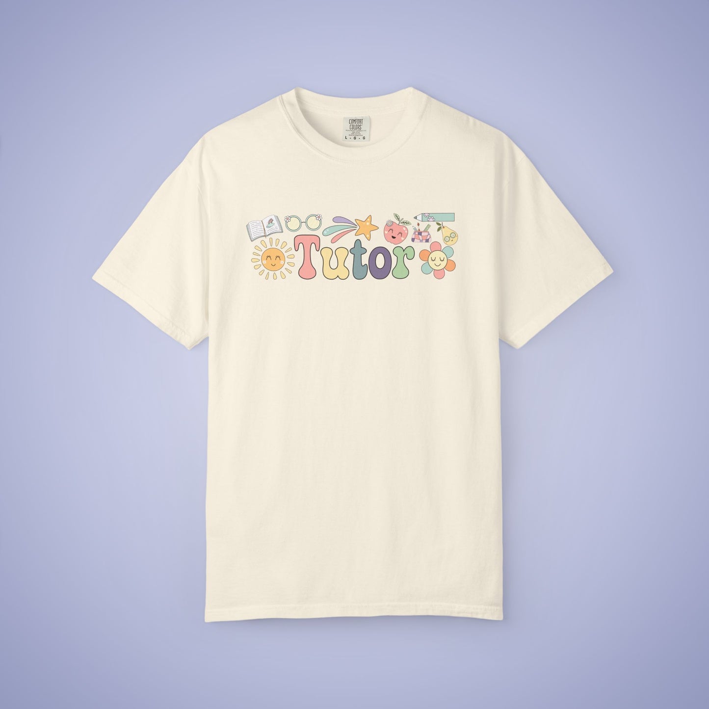 Tutor Teacher T Shirt Retro Comfort Colors Unisex Back to School