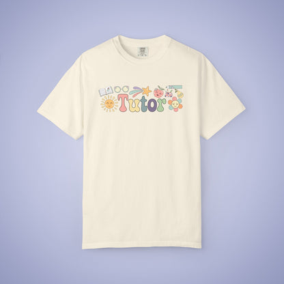 Tutor Teacher T Shirt Retro Comfort Colors Unisex Back to School