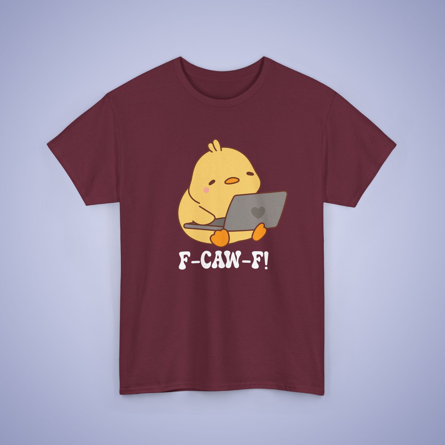 Gaming Laptop F CAW F White Cute Funny Chick Unisex Chicken T Shirt