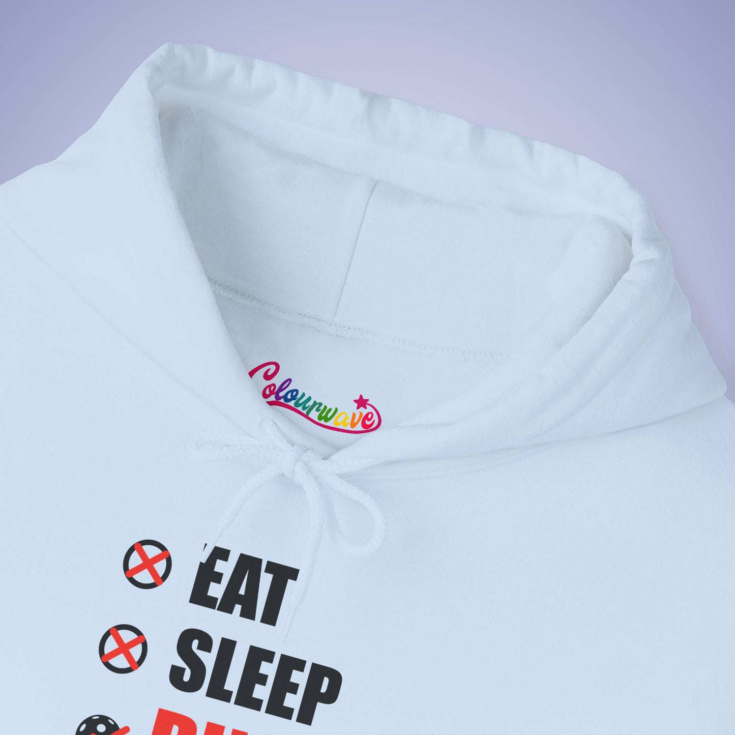 Eat Sleep Dink Repeat Pickleball Hoodie | Funny Pickleball Lover Gift Black Version