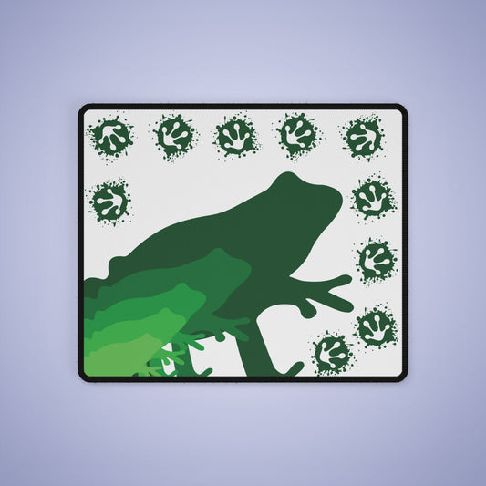 Frog Prints XXXXL Mouse Pad Frog Lover Gift