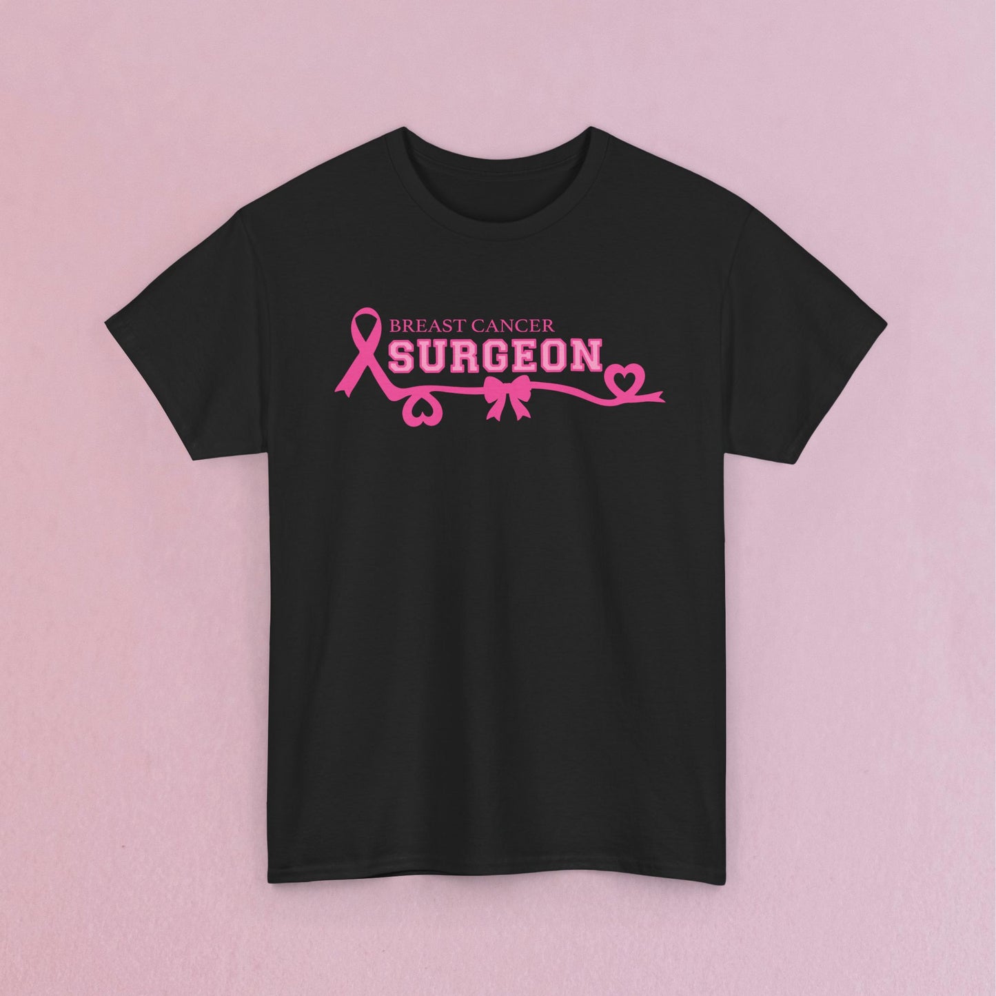 Breast Cancer Surgeon Awareness & Support Doctor Nurse Unisex T Shirt