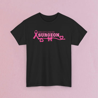 Breast Cancer Surgeon Awareness & Support Doctor Nurse Unisex T Shirt