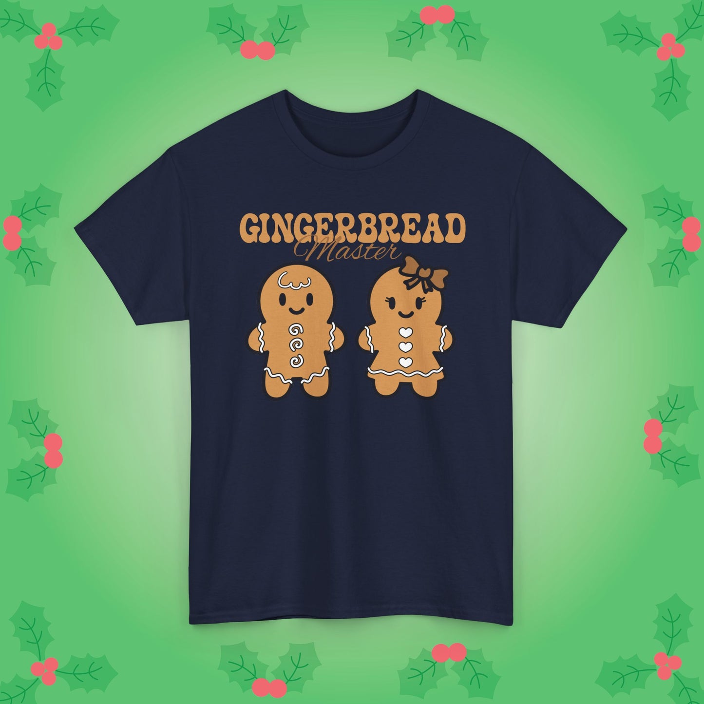 Gingerbread Master Christmas Gift Baking Enthusiast Unisex T Shirt