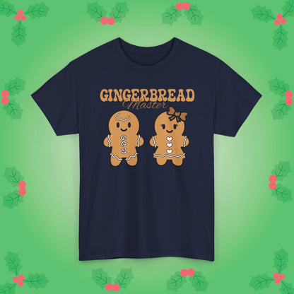 Gingerbread Master Christmas Gift Baking Enthusiast Unisex T Shirt
