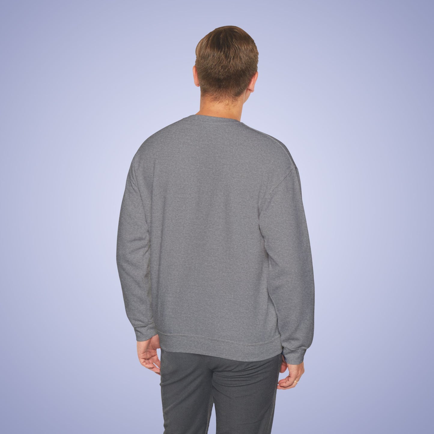 Blank Dark Grey Unisex Crewneck Sweatshirt