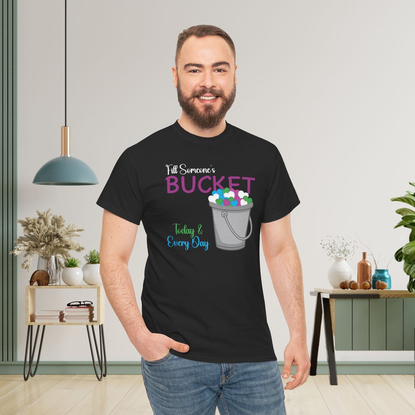 Fill Someones Bucket Orange Unity Day Teachers T Shirt Unisex