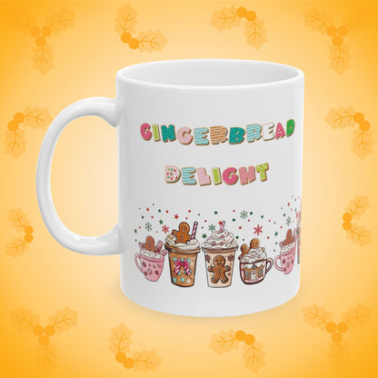 Baking Spirits Bright Gingerbread Delight Christmas Mug