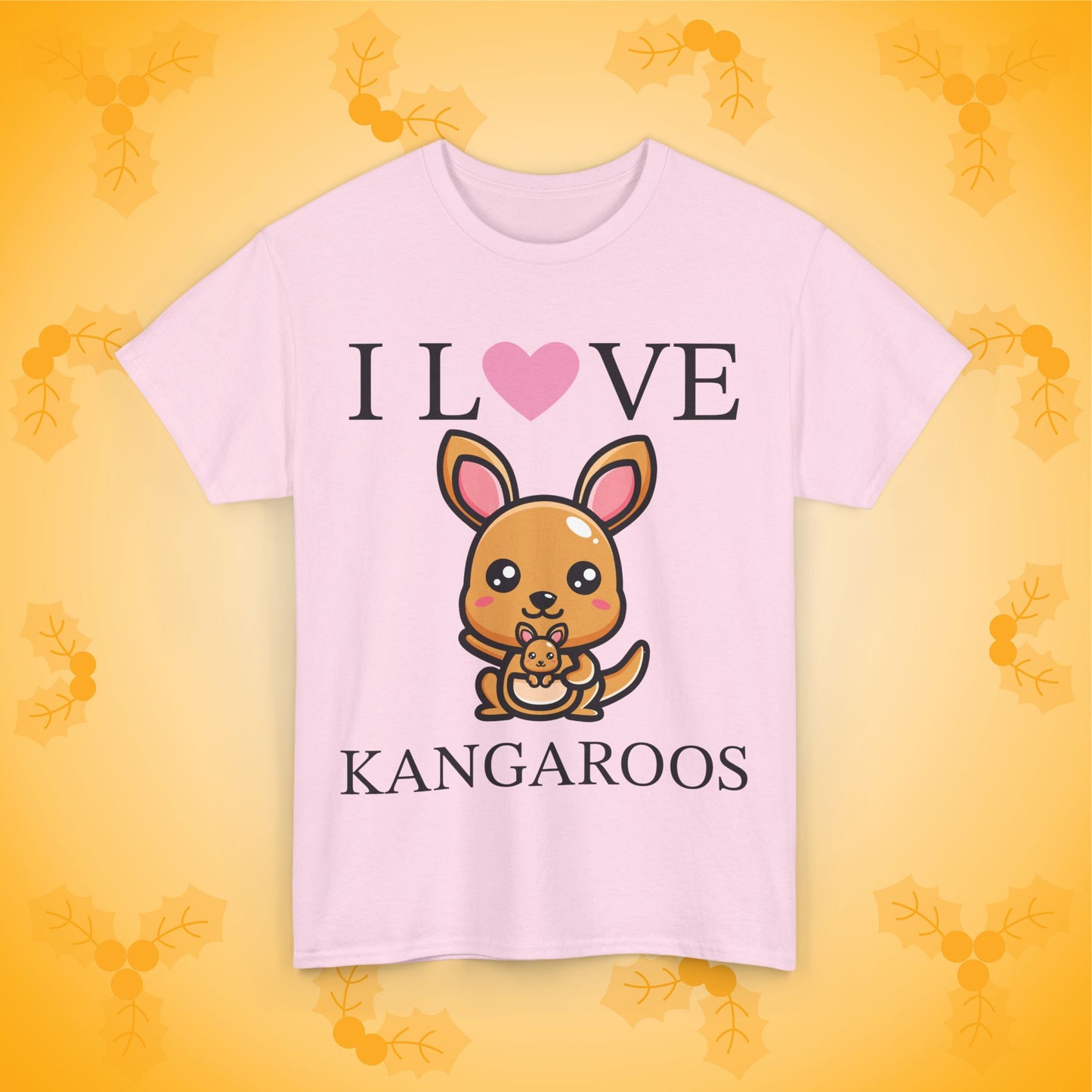 I Love Kangaroos Unisex T-Shirt