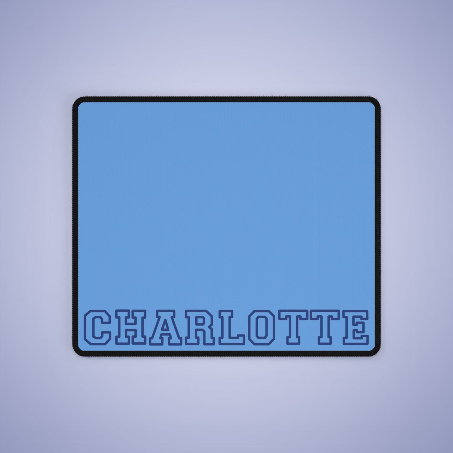 University Style Personalized Name XXXXL Light Blue Mouse Pad
