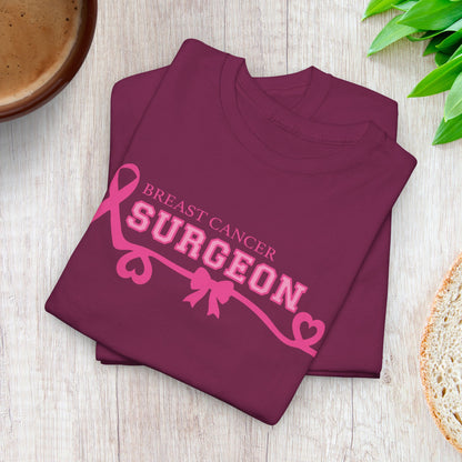 Breast Cancer Surgeon Awareness & Support Doctor Nurse Unisex T Shirt
