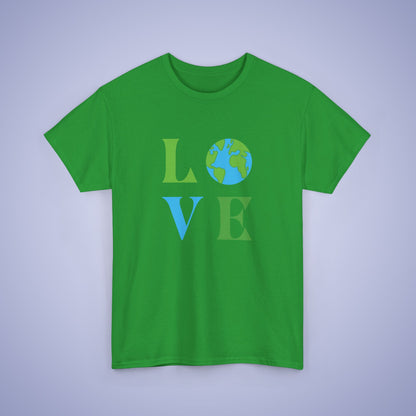 Love Earth Day Everyday Unisex Oversized T Shirt