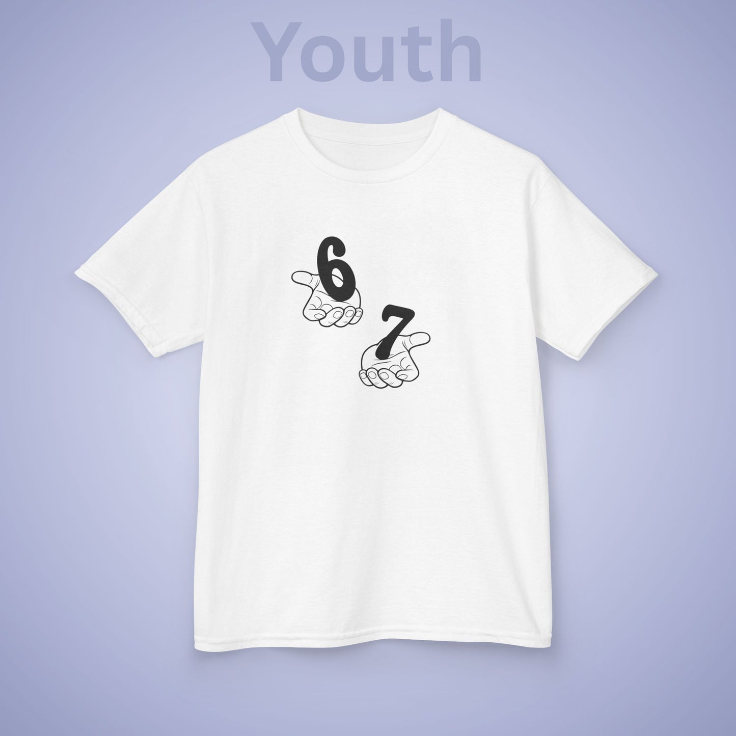 Juggling Hands 67 Tee Fun Trending Kids Cotton T Shirt Six Seven Youth