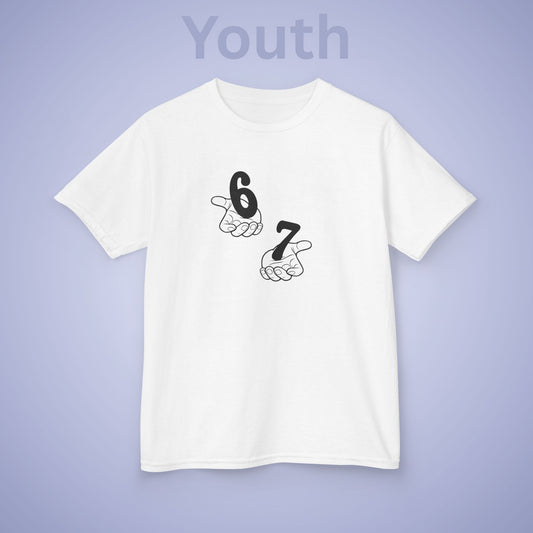 Juggling Hands 67 Tee Fun Trending Kids Cotton T Shirt Six Seven Youth