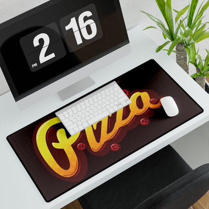 Pizza Pizza Decor Gaming Desk Mat Medium & Large Foodie Gift