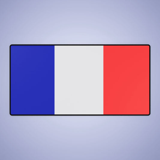 France Flag Desk Mat