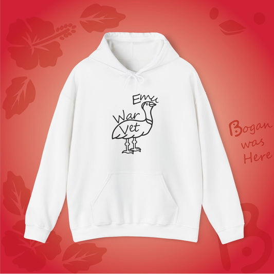 Emu War Vet Bogan's Design Hoodie Sweatshirt