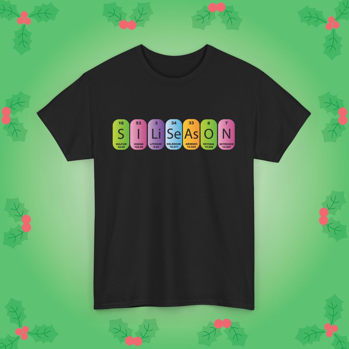 Sili Season Periodically Funny Christmas Unisex T Shirt