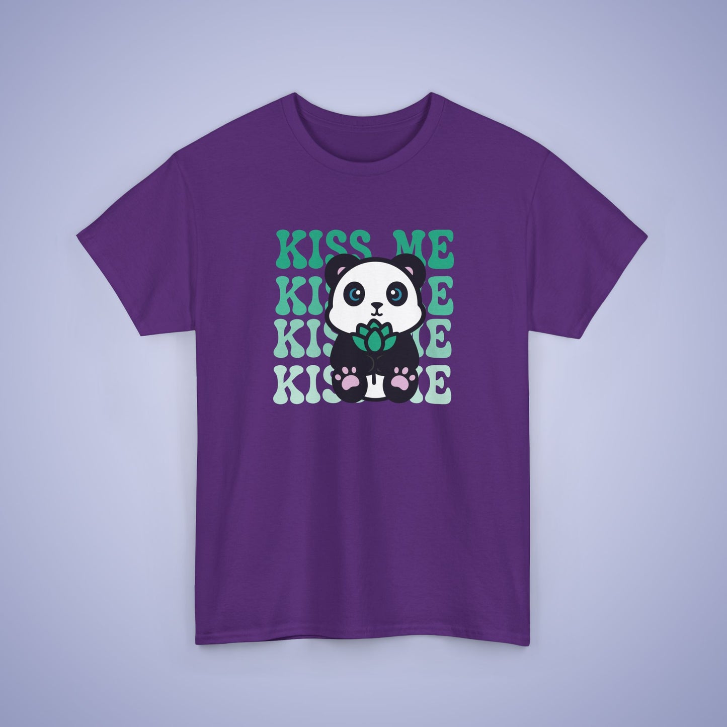 Kiss Me Panda Lover National Panda Day Unisex T Shirt