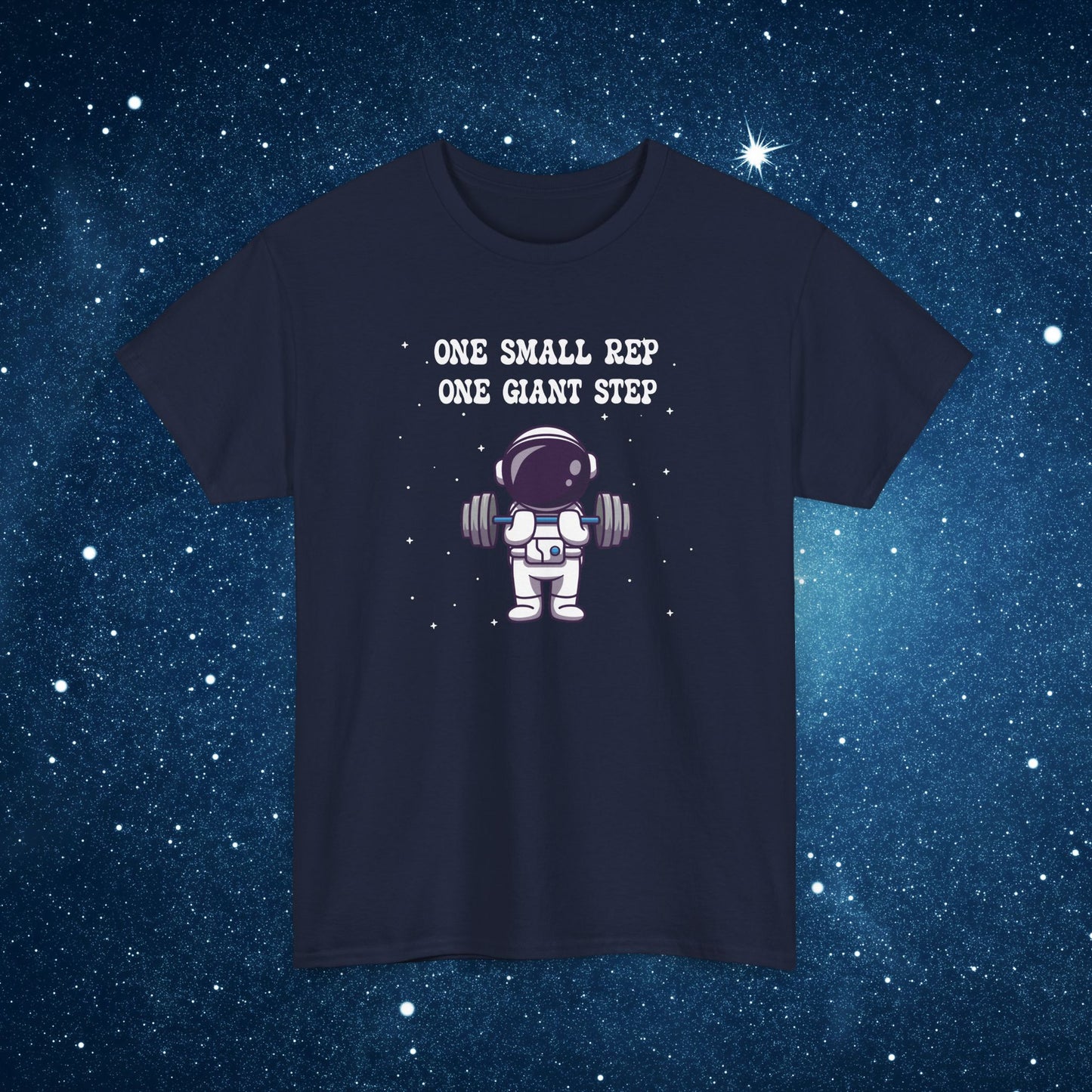 One Small Rep One Giant Step National Astronaut Day Unisex Graphic T Shirt