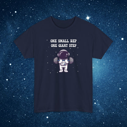 One Small Rep One Giant Step National Astronaut Day Unisex Graphic T Shirt