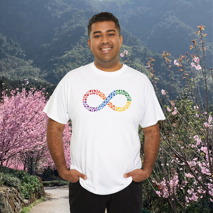 Infinity Heart Graphic Autism Awareness Unisex T Shirt