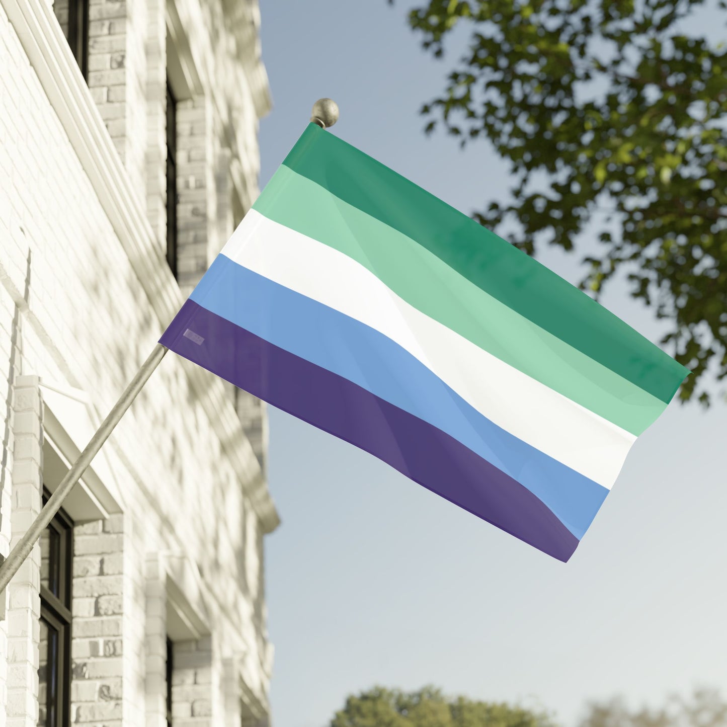Gay Pride Month Flag Banner Small Medium & Large
