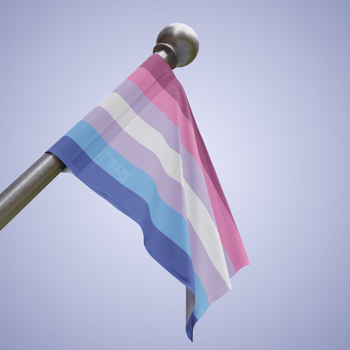 Bigender Pride Month Flag Banner Small Medium & Large
