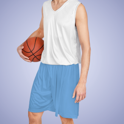Cool Light Blue Basketball Shorts