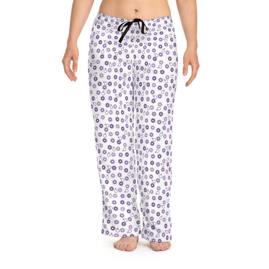 International Women's Day Daisy Patterned Women's PJ Pants