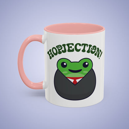 Hopjection Lawyer Judge Frog Lover Gift Coffee Mug Ceramic