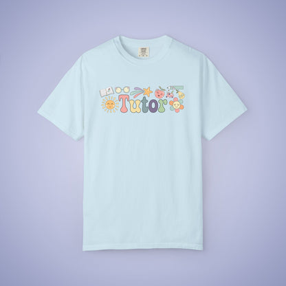 Tutor Teacher T Shirt Retro Comfort Colors Unisex Back to School