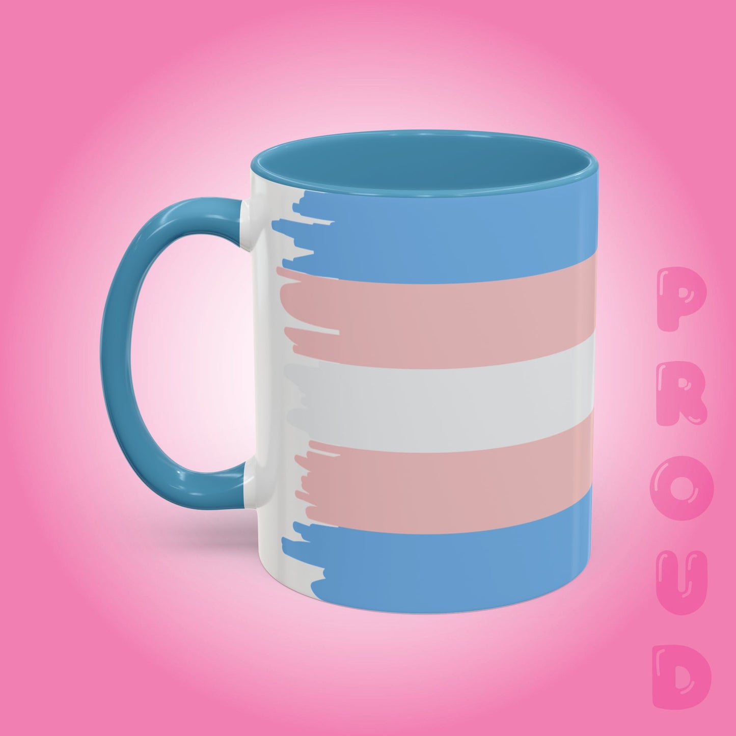 Transgender Paint Style Coffee Mug