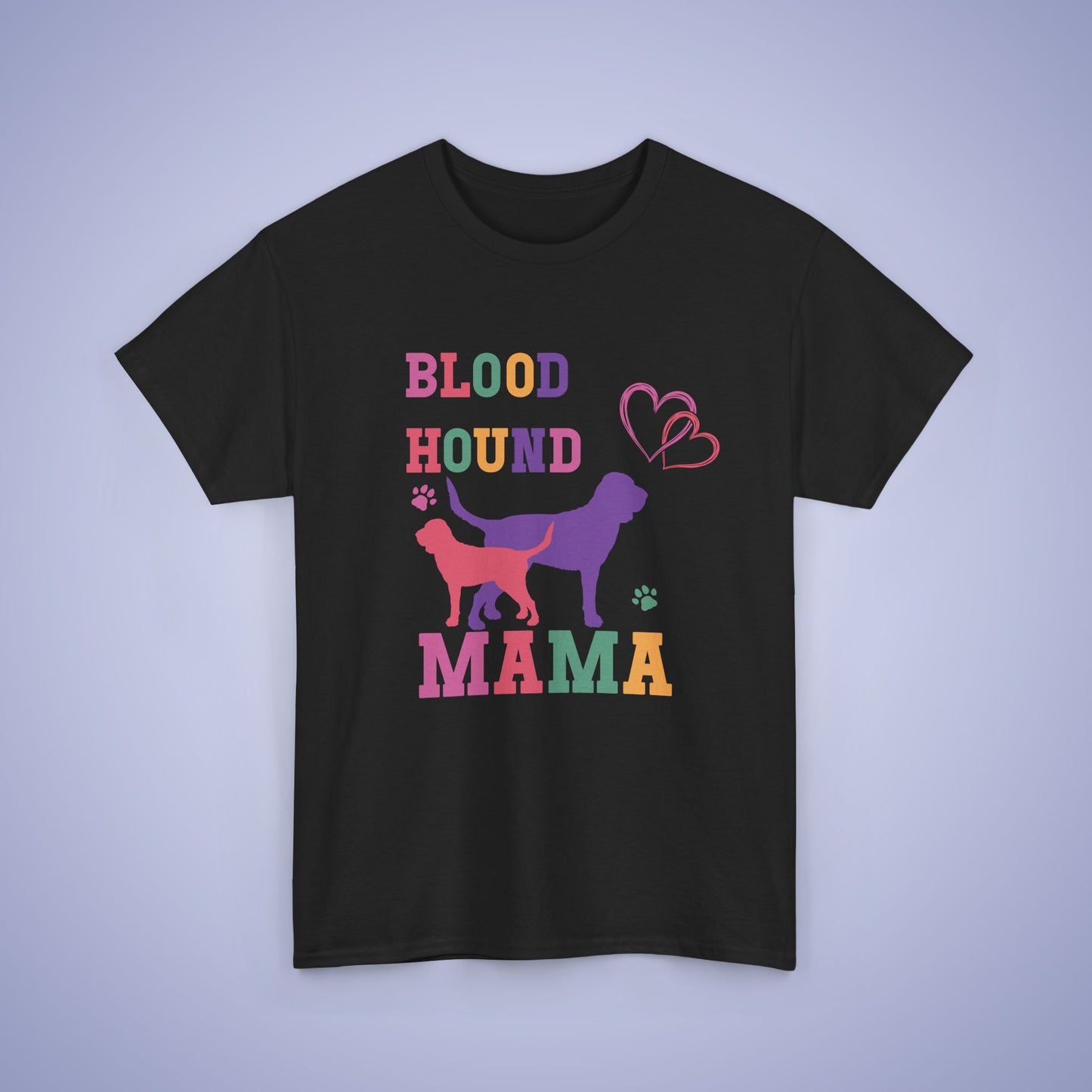 Blood Hound Mama Dog Lover Mothers Day Unisex Oversized T Shirt