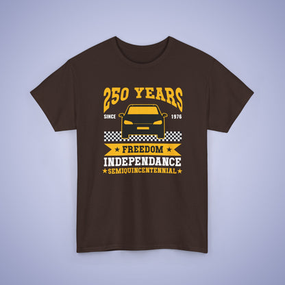 New York Taxi 250 Years of Freedom USA Celebration Unisex T Shirt