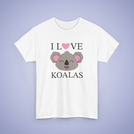 I Love Koalas Unisex T Shirt