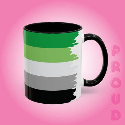 Aromantic Paint Style Coffee Mug