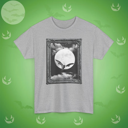 Bat Moon Spooky Halloween T-Shirt | Photographic Design