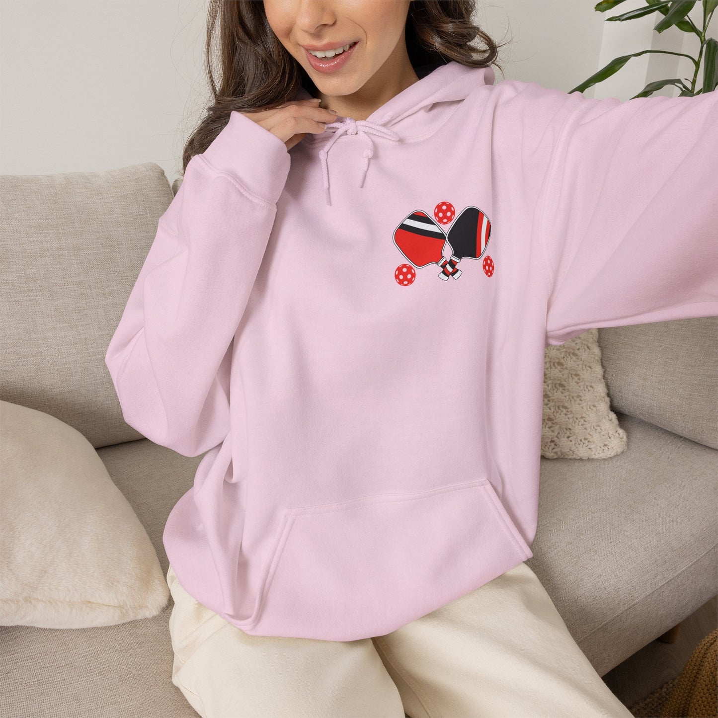 In My Pickleball Era Hoodie | Funny Pickleball Lover Gift Black Version